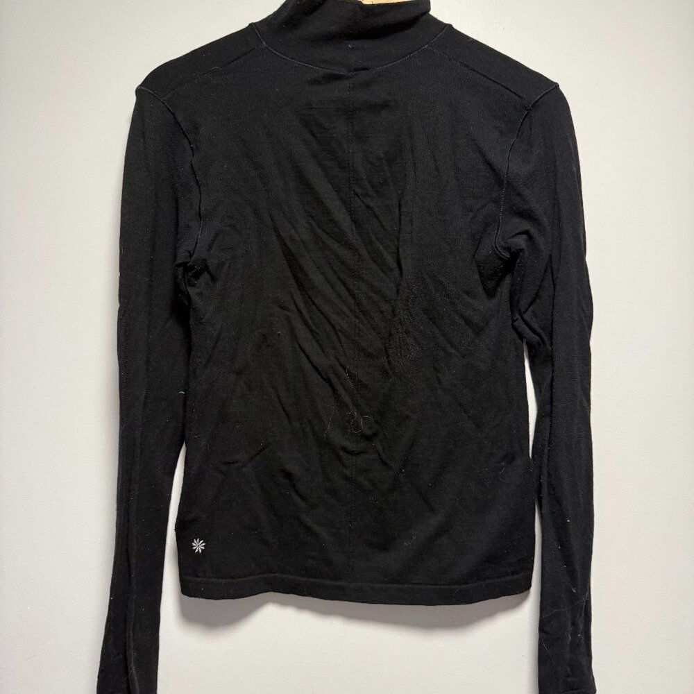 Athleta Black Mock Neck Small